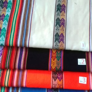 Peruvian Fabric by the metre SMALL orders shipped from UK image 1