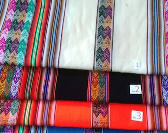 Peruvian Fabric by the metre - SMALL orders - shipped from UK