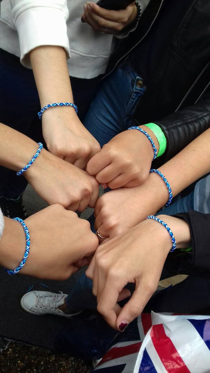 Multicolored Friend Ship Bracelets Unisex Adults Etsy