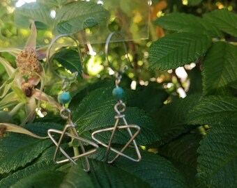 Boucles d'oreilles étoiles