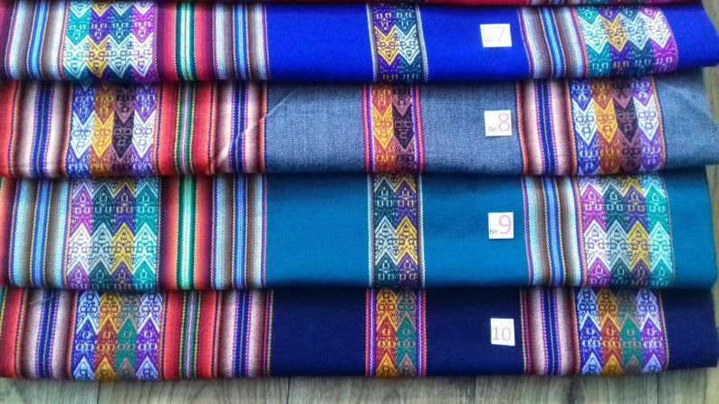 Peruvian Fabric by the metre SMALL orders shipped from UK image 4