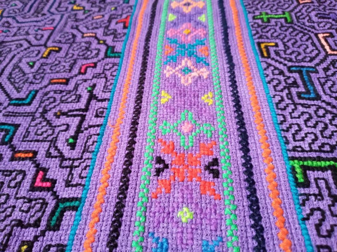 Peruvian Amazonian Shipibo Ikaro Ayahuasca Fabric - Etsy