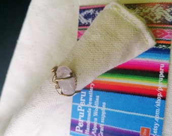 Rose Quartz Ring