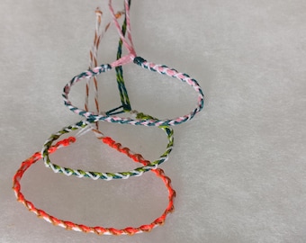 Bracelets faits main à chevrons