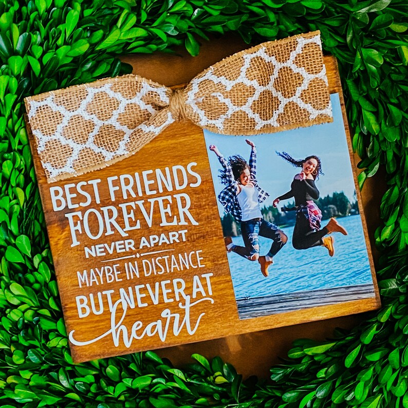 Best Friends Forever Never Apart Maybe in Distance but Never Etsy
