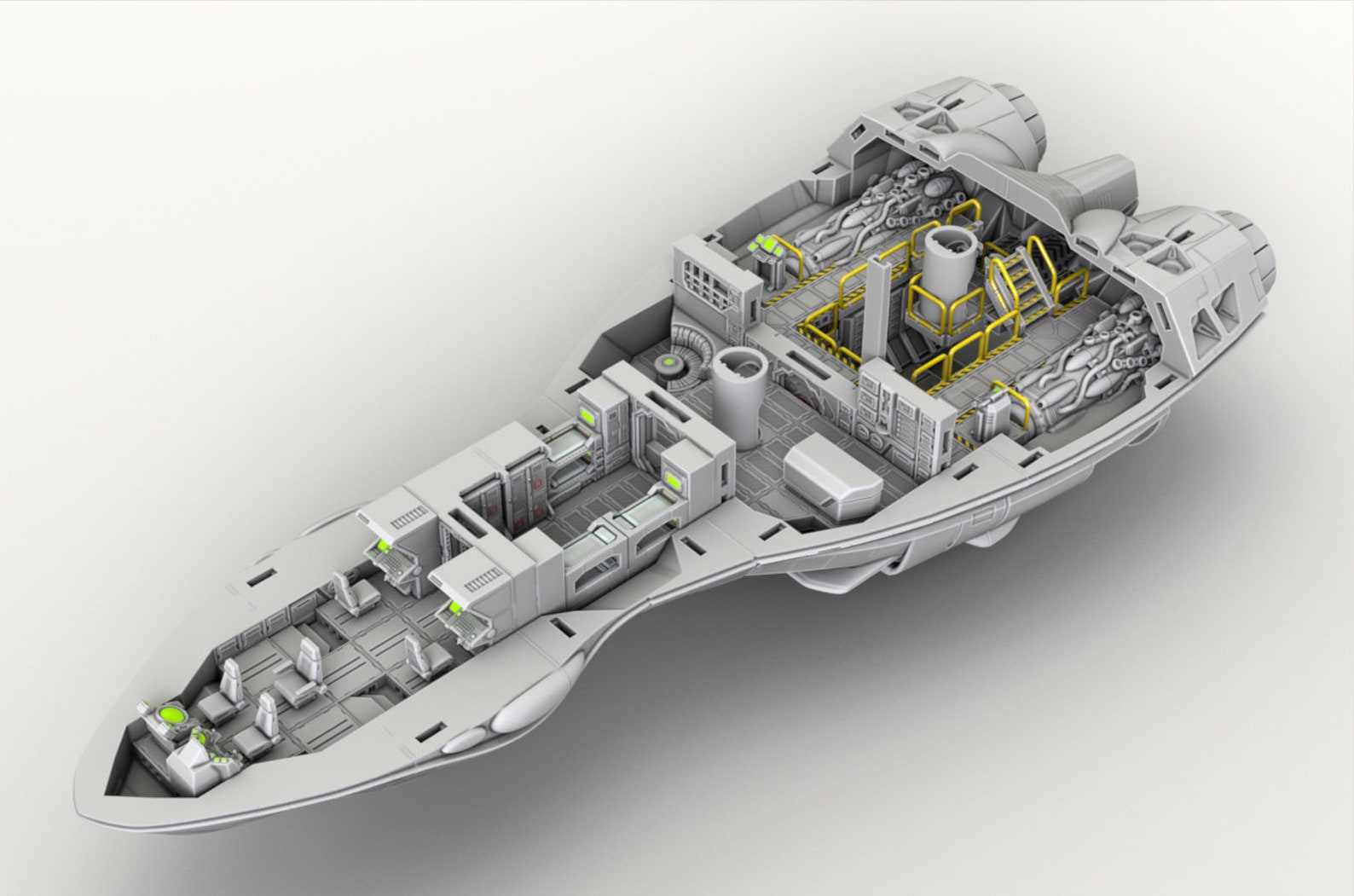 2ND Dynasty Scout Ship Beta 28mm Scale Sci Fi Space Ship Etsy UK