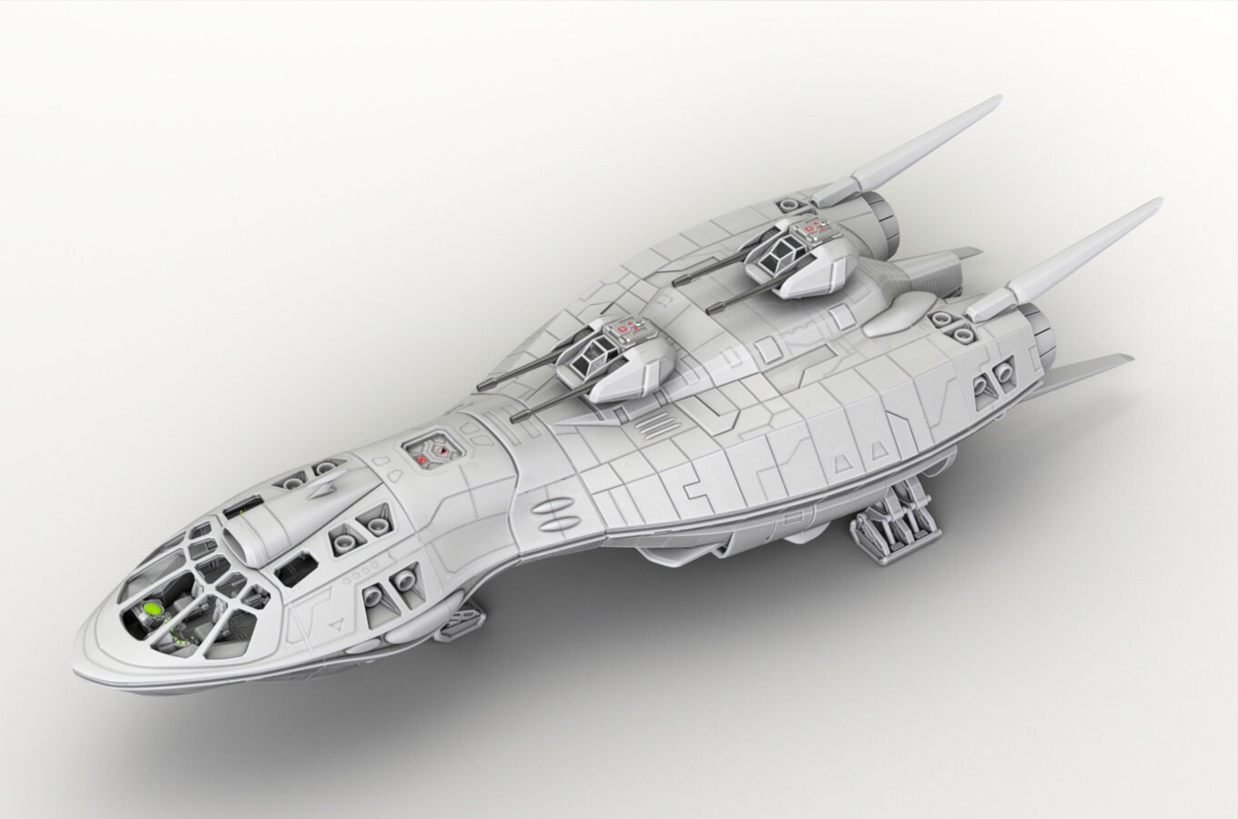 2ND Dynasty Scout Ship Beta 28mm Scale Sci Fi Space Ship Etsy UK