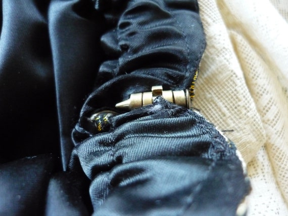 Black and Gold Thread Evening Bag by Grace Chuang - image 4