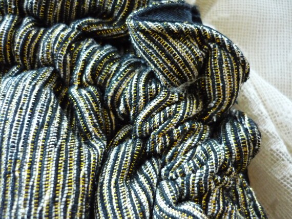 Black and Gold Thread Evening Bag by Grace Chuang - image 2