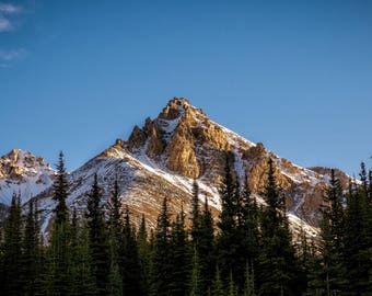 Mountain Photograph, Banff National Park Photograph, Alberta, British Columbia, Canada, Vermillion Lakes, Moraine Lake, Fine Art, Peyto Lake