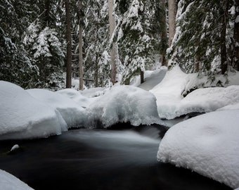 Landscape Photography, Snow, Winter, Oregon Photography, Wall Art, Fine Art, Pacific Northwest, Eastern Oregon, Snow Photography