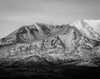 Mt St Helens Photography, Mountain Photograph, Washington Landscape Photograph, Pacific Northwest Photo, Wall Decor, Fine Art Photograph