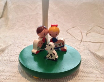 Nursery Original wooden lamp