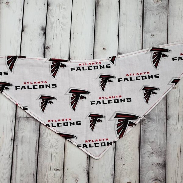 Atlanta ATL Falcons Drool bib - modern bibdana - baby girl boy