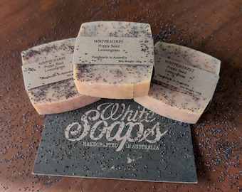 Poppyseed and Lemongrass soap