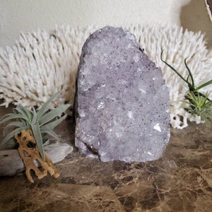Amethyst Lamp - Amethyst night light - Amethyst - Lamp - Night light - Amethyst Cluster- Cathedral - Geode - Crystal - cut base - Decor