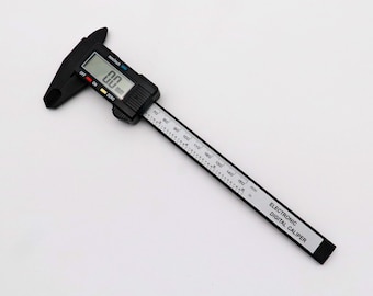 Digital Millimeter and Inches Caliper Measuring Gauge Metric 0-150 mm 0-6 Inches Jewelry Tool