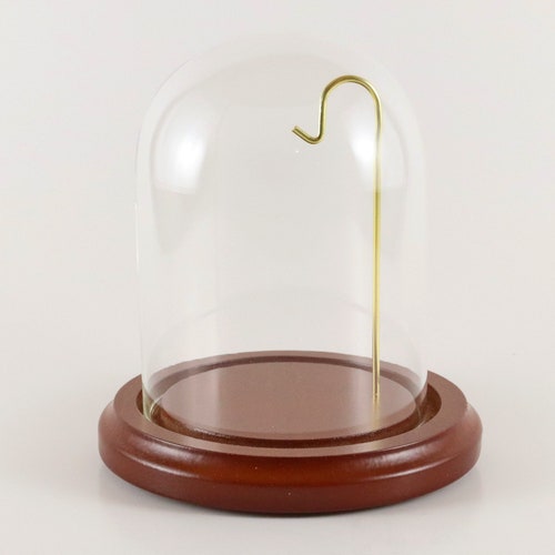 Pocket Watch Glass Display Dome With Top Hook Etsy