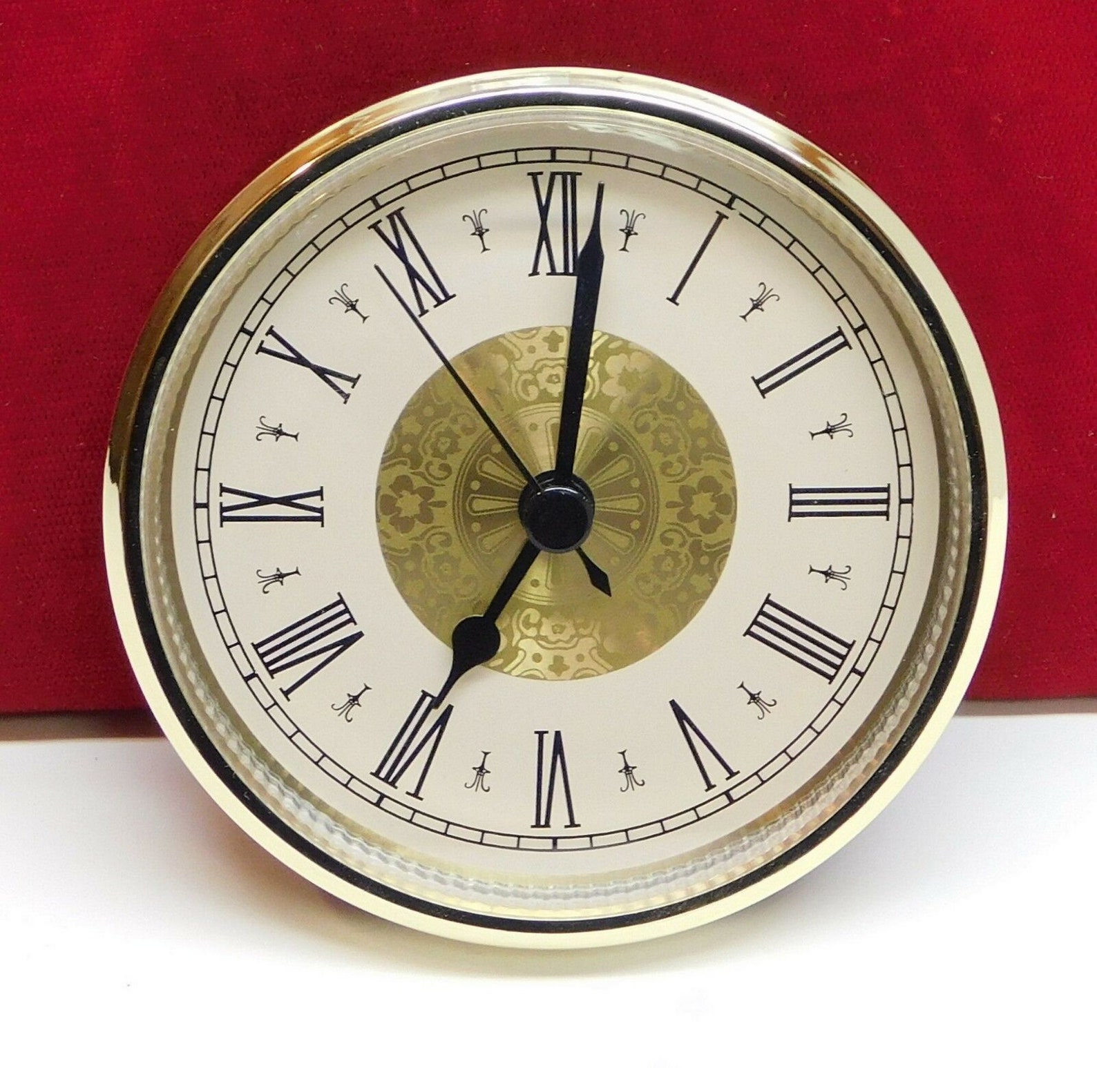 3 1/2 Quartz Clock Insert Fit Up Movement 90 mm Fancy Etsy