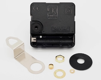 HIGH TORQUE Quartz Clock Movement SILENT sweep second No Ticking Noise Various Shaft Lengths