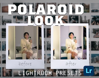 7 PREDEFINIÇÕES DE FILME POLAROID | Predefinições do Lightroom para dispositivos móveis | Predefinição do Instagram | Predefinição do Lightroom para desktop | Predefinição de blogueiro influenciador | Predefinição de filme