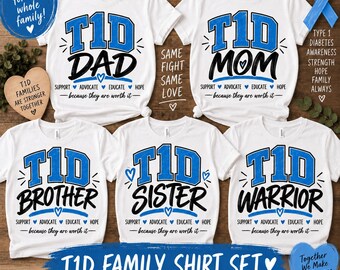 T1D Family T-Shirt transfer image ALL included (digital download PNG)
