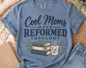 Transfert pour t-shirt « Théologie réformée des mamans » (Téléchargement numérique)