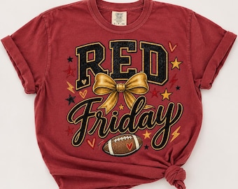 Design de t-shirt Red Friday Chiefs (téléchargement numérique instantané) PNG