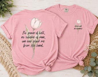 Modèle de t-shirt « Assurance bénie » (téléchargement numérique instantané) PNG