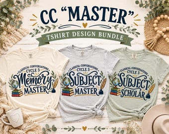 Design de t-shirt CC Memory Master (téléchargement numérique instantané) PNG