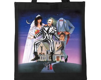 Beetlejuice tote bag