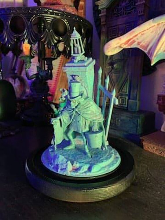 Haunted Mansion Hatbox Ghost Ornament Etsy