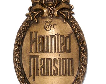 Mansion Mini Gate Plaque Brass version