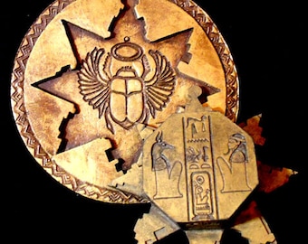 Key Of Hamunaptra Movie Prop Replica W/ Dial Base (Static Open)