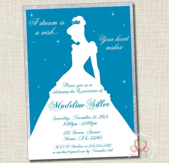 disney cinderella princess quinceañera
