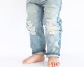 The Industrial Jeans, Skinny jeans, skinnies, baby denim jeans distressed denim jeans for baby baby ripped jeans toddler jeans