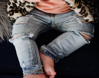 baby girl black jeans