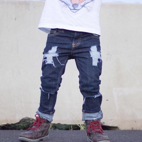 Asher Jeans Baby Toddler Kids Boy's Skinny OR Etsy
