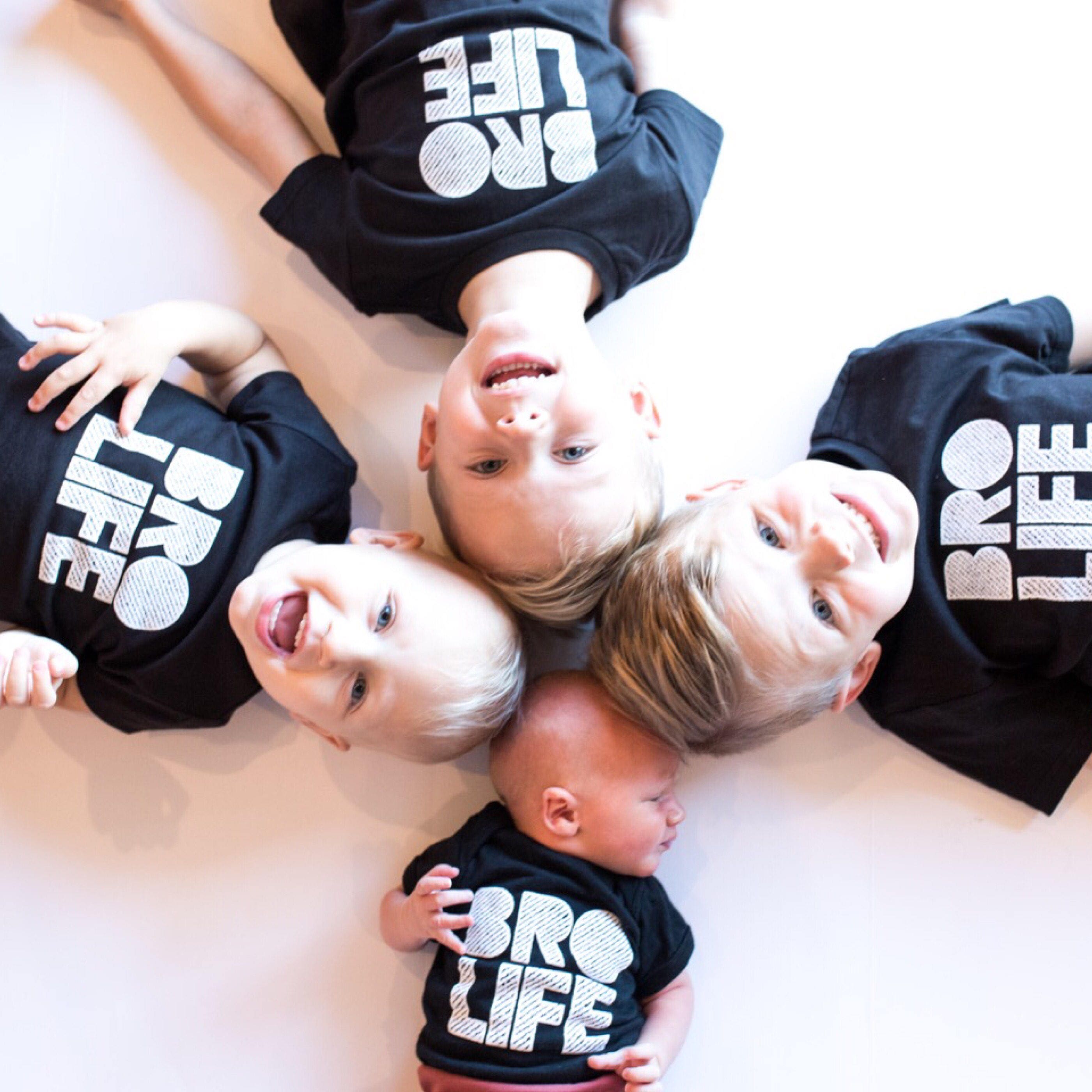 Bro Life Tshirt - Hipster Baby Tee Shirt - Baby T Shirt -  Brothers S…