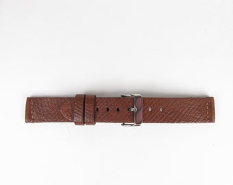 Handmade Genuine Russian Calf ( Reindeer ) from Watch Strap 20mm Metta Catherina