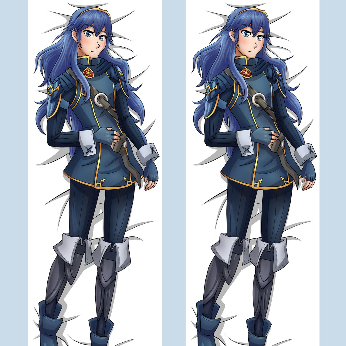 Lucina Dakimakura Body Pillow Peach Skin Fabric Fire Emblem Etsy
