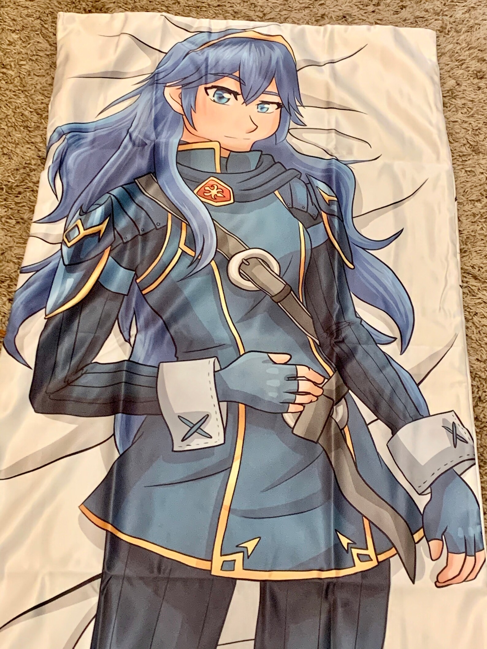 Lucina Dakimakura Body Pillow Peach Skin Fabric Fire Emblem Etsy