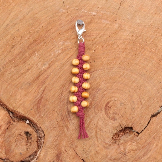 Handmade Hemp adjustable Friendship Braceletankletwristband Square Macrame Knot with Decorative Blown Glass Beads