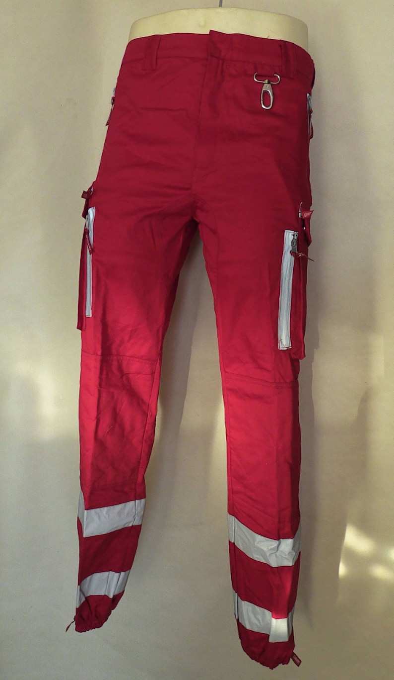 Motorcycle Trousers Ex Italian Red Cross size 36 91cm waist