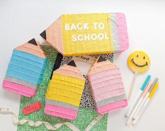 Pencil Mini Pinata | Back to School, Teacher Gift