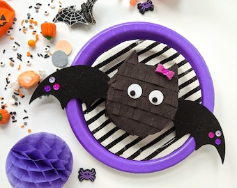 Halloween Mini Bat Pinata, Spooky Party Favor