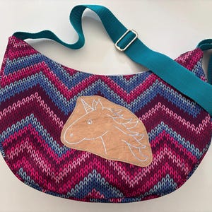 Banana Bag Halfmoon Bag Unicorn