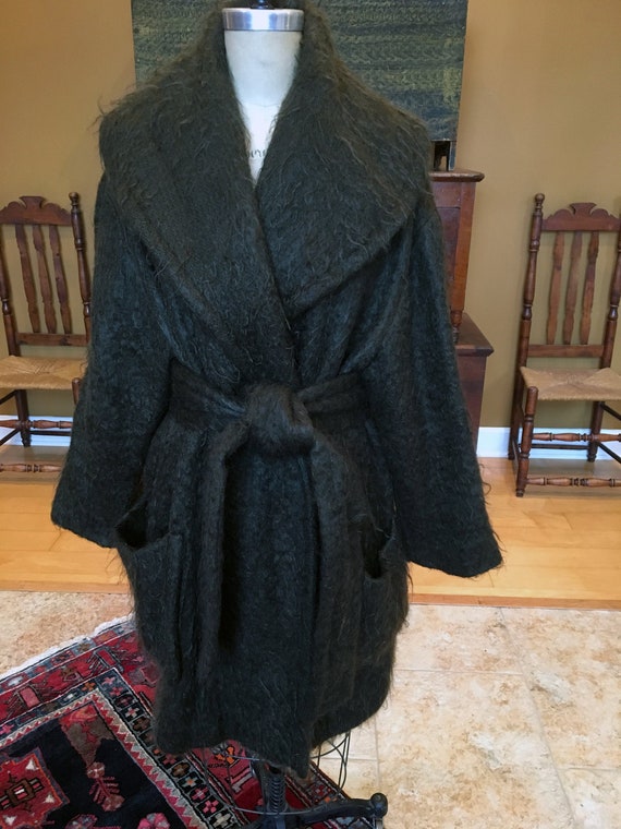 jaeger wool wrap coat
