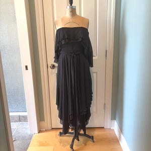 halston heritage off the shoulder dress Halston Heritage Mini Dress Womens S Maroon Off The Shoulder Ruffled Neck  NWT