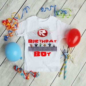 roblox inspired birthday png, sublimation design, digital download